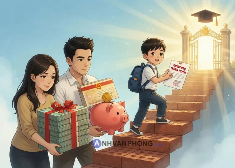 Cho con học đại học: Nỗi lo học phí và bài toán “đầu tư” tương lai của cha mẹ
