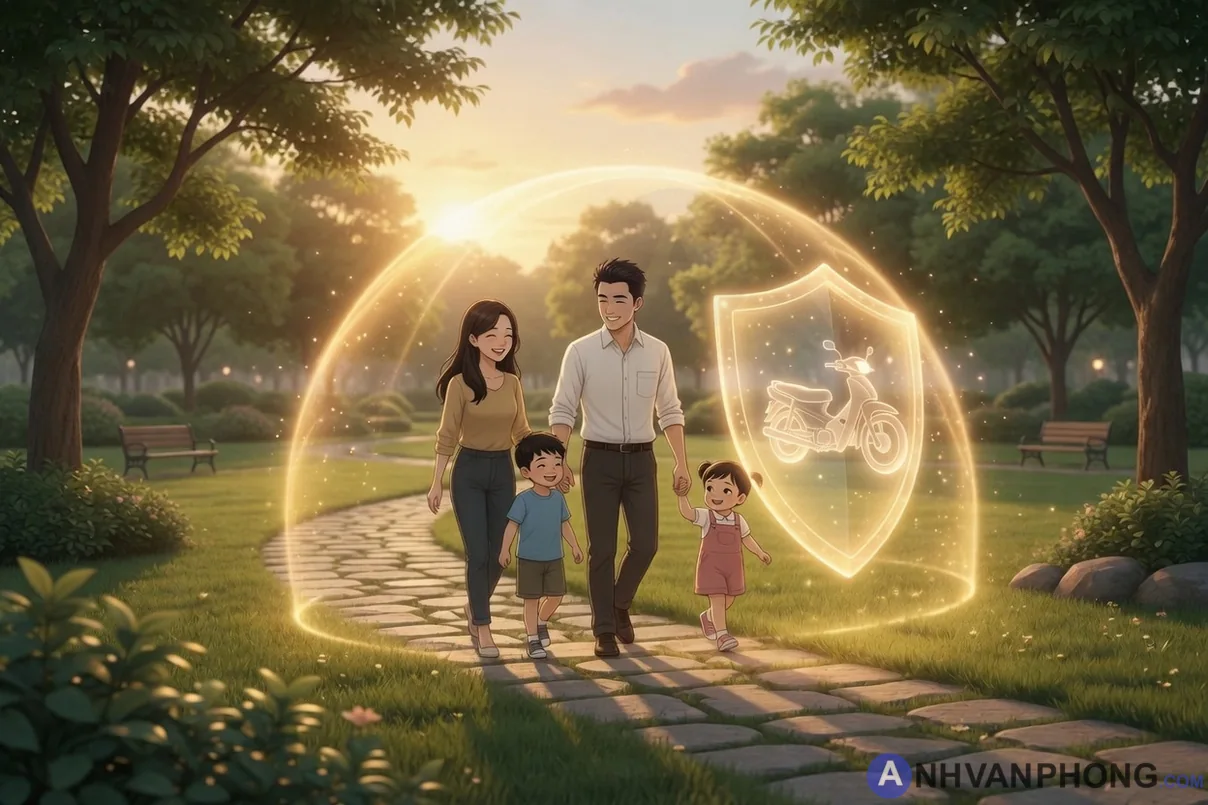 Lái xe an toàn, hưởng trọn niềm vui, hạnh phúc cùng gia đình