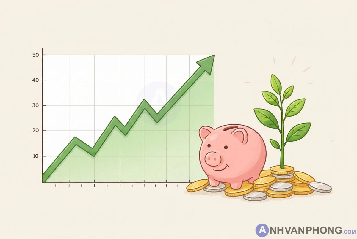 Tích lũy tài chính cá nhân bền vững qua chiến lược DCA